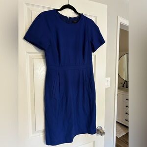 J. Crew Classic Navy Mini Dress